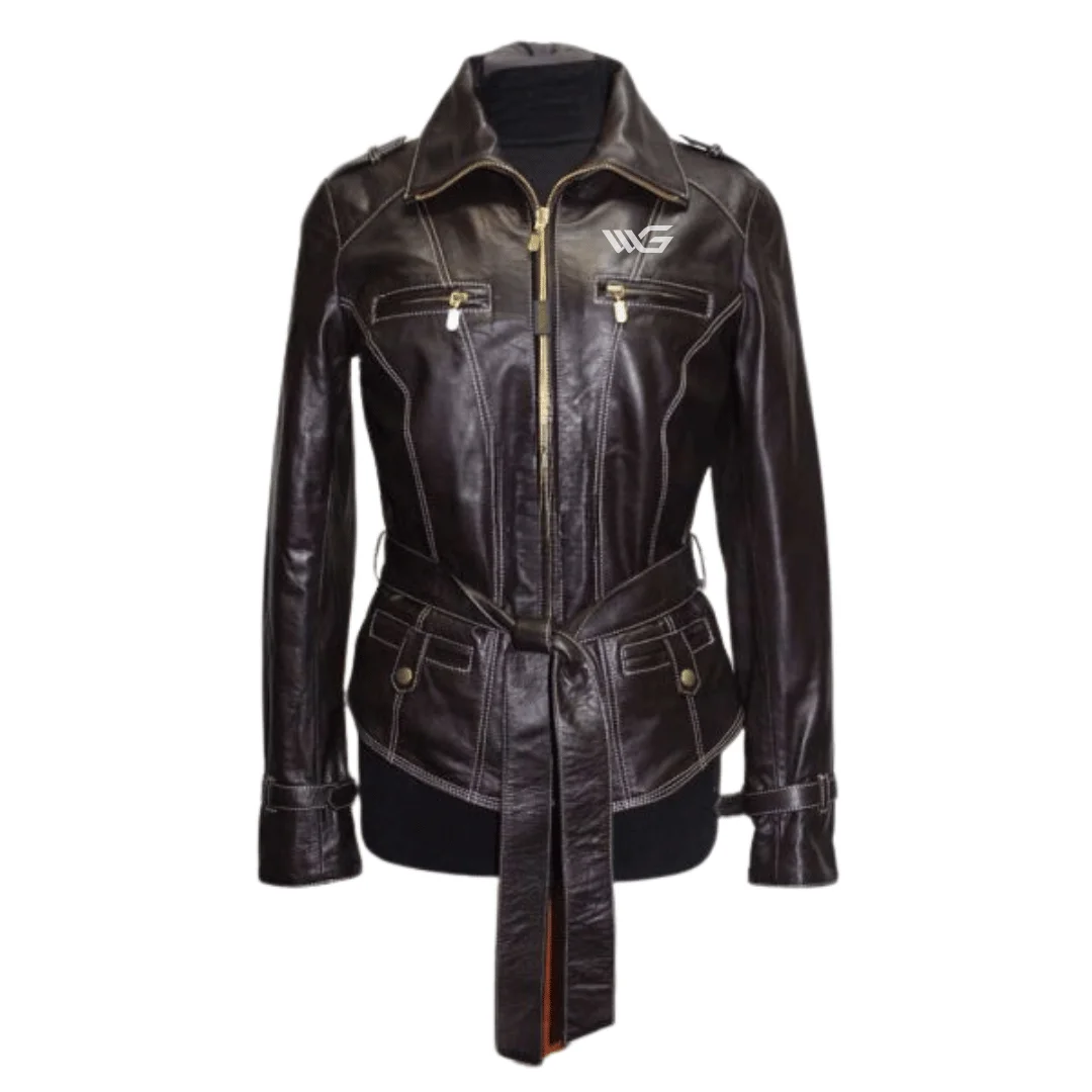 well and goof products images (8) Leather Jacket - Image 1